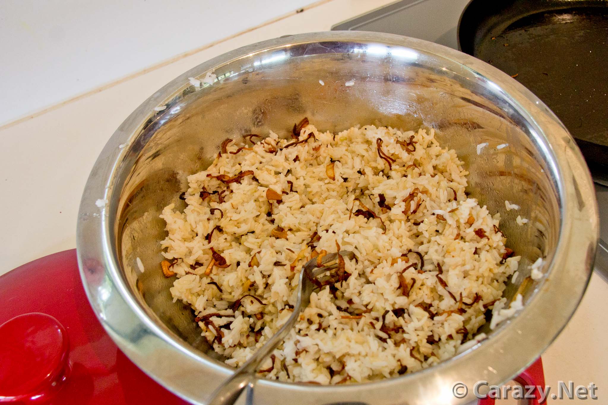 Fried Garlic and Onion Rice